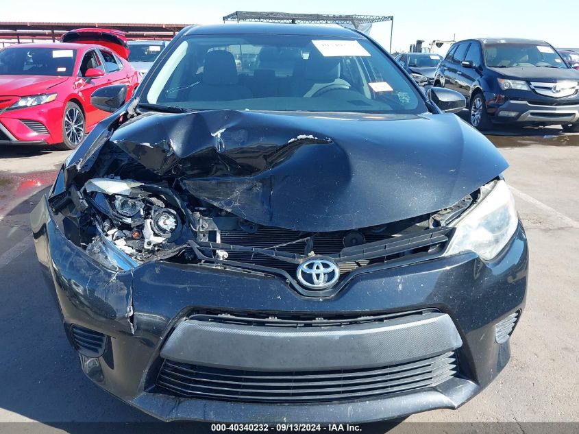 2015 Toyota Corolla L/Le/Le Pls/Prm/S/S Pls VIN: 5YFBURHE0FP309743 Lot: 40340232