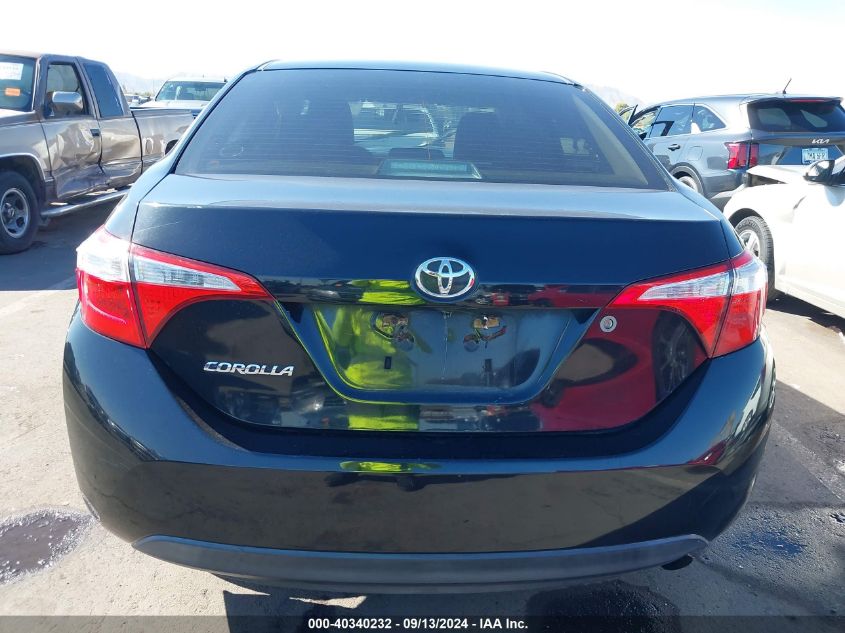 2015 Toyota Corolla L/Le/Le Pls/Prm/S/S Pls VIN: 5YFBURHE0FP309743 Lot: 40340232