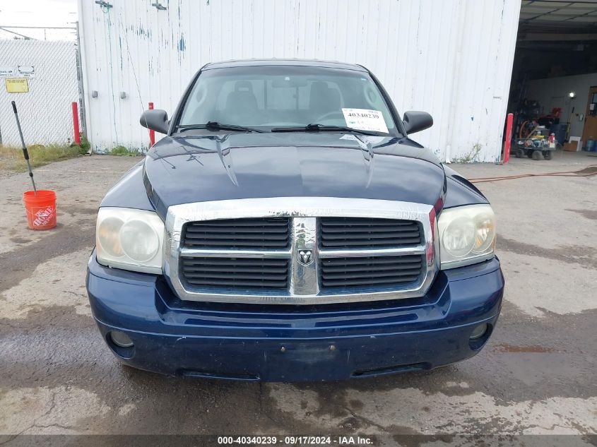 2007 Dodge Dakota Slt VIN: 1D7HW42K07S138567 Lot: 40340239