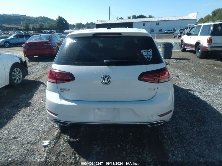 3VWG17AU7JM277505 2018 Volkswagen Golf Tsi S/Tsi Se