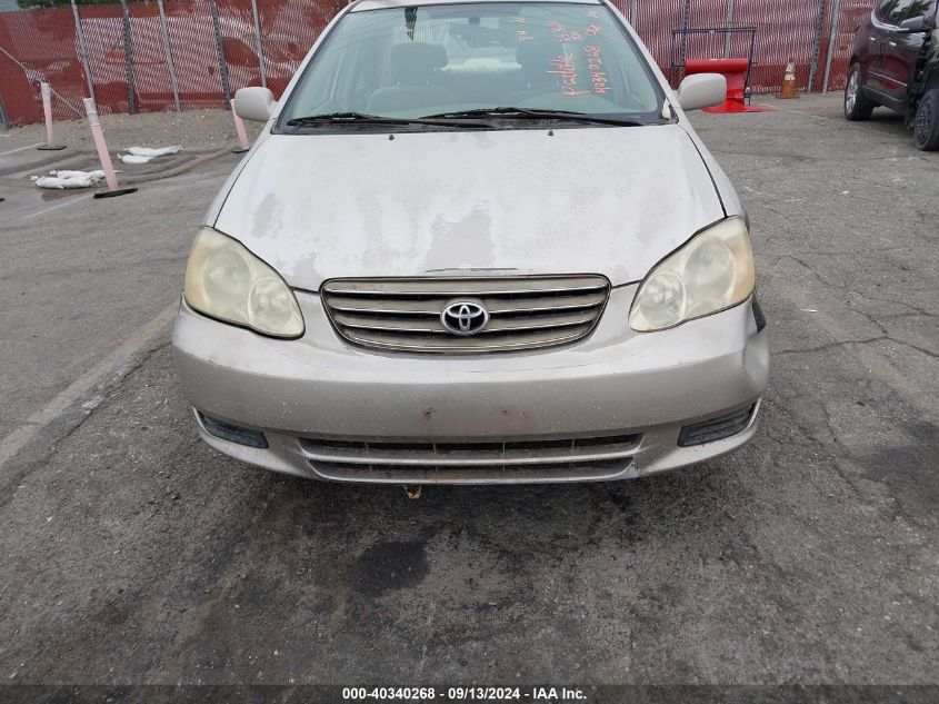 2003 Toyota Corolla Le VIN: 1NXBR32E33Z150444 Lot: 40340268