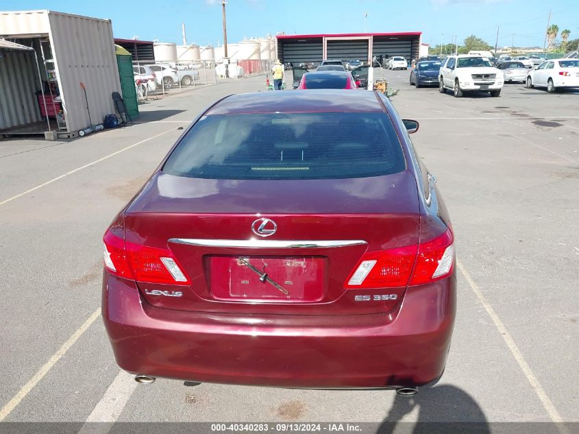 2008 Lexus Es 350 350 VIN: JTHBJ46G182207738 Lot: 40340283