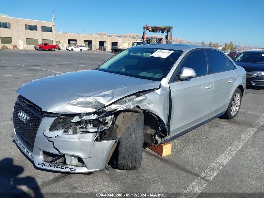 2009 Audi A4 2.0T Premium VIN: WAULF78K59N013558 Lot: 40340288