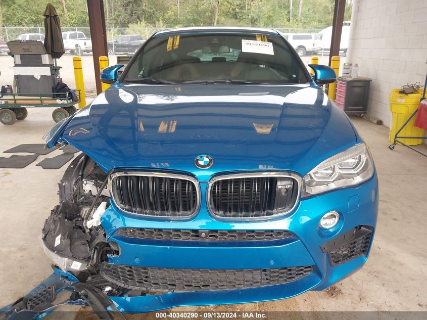 2019 BMW X6 M VIN: 5YMKW8C53KLR38466 Lot: 40340290