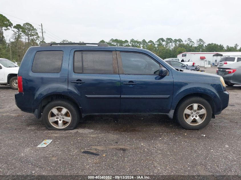 2011 Honda Pilot Ex-L VIN: 5FNYF4H53BB030011 Lot: 40340352