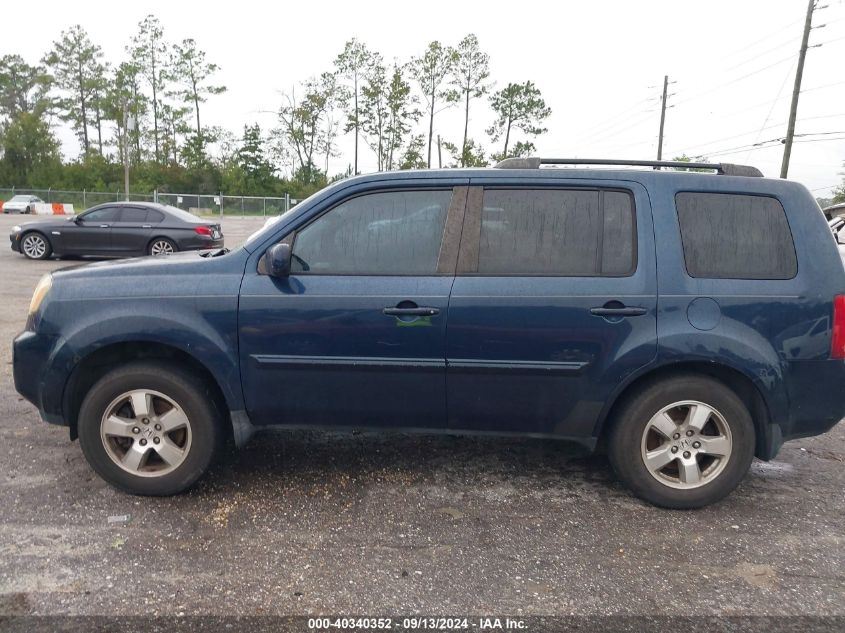 2011 Honda Pilot Ex-L VIN: 5FNYF4H53BB030011 Lot: 40340352