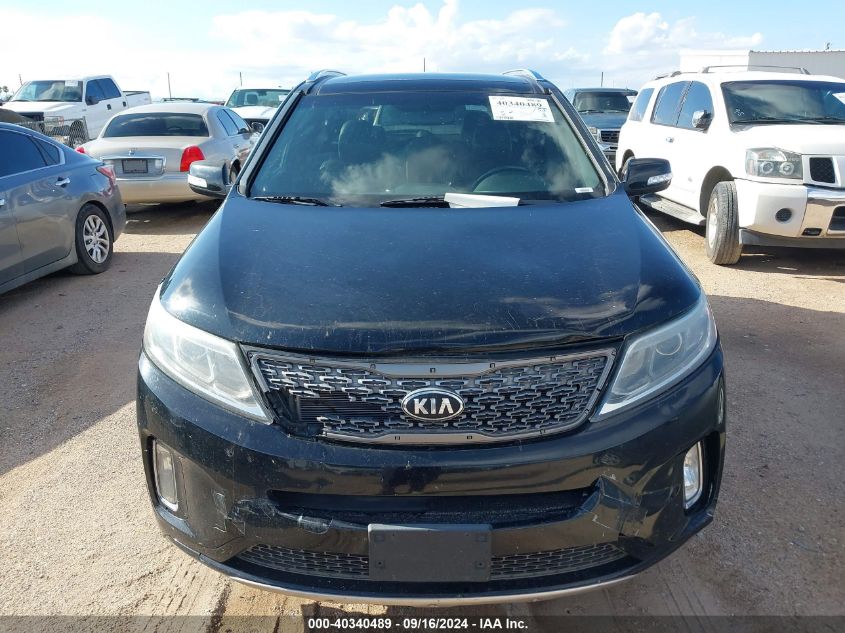 2014 Kia Sorento Limited V6 VIN: 5XYKW4A74EG499736 Lot: 40340489