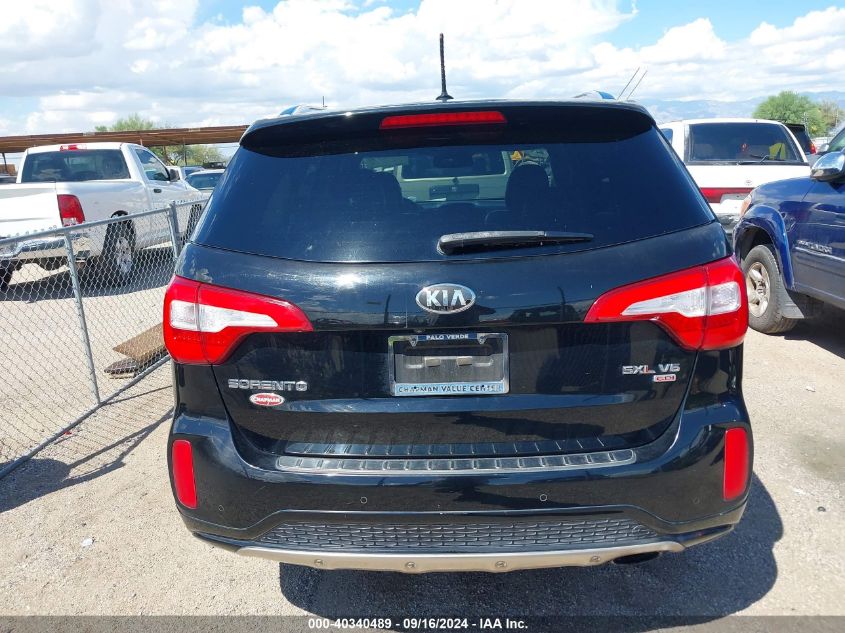 2014 Kia Sorento Limited V6 VIN: 5XYKW4A74EG499736 Lot: 40340489