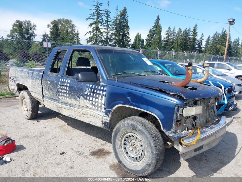 1996 GMC Sierra K1500 VIN: 1GTEK19R0TE527275 Lot: 40340495