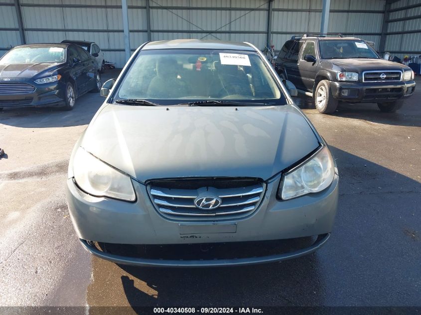 2010 Hyundai Elantra Gls VIN: KMHDU4AD5AU027425 Lot: 40340508