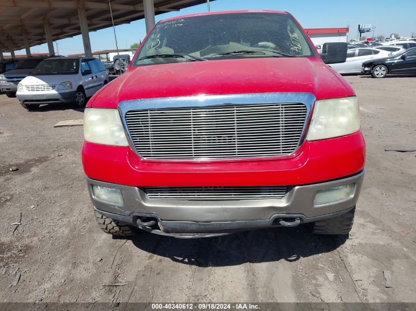 2005 Ford F-150 Fx4/Lariat/Xlt VIN: 1FTPW14555FA60756 Lot: 40340612