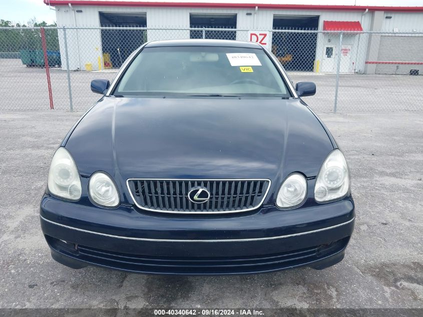 2004 Lexus Gs 300 VIN: JT8BD69S440196257 Lot: 40340642