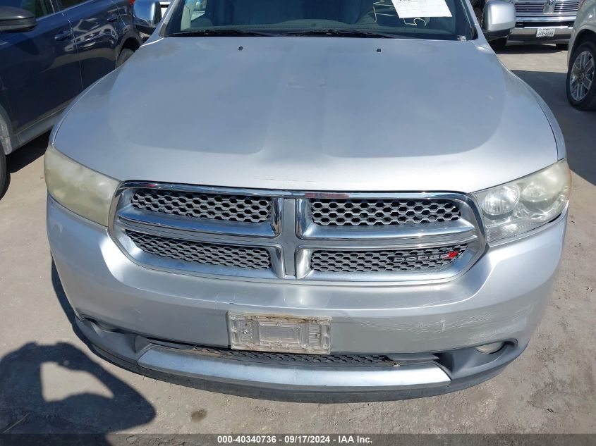 2013 Dodge Durango Crew VIN: 1C4RDHDG2DC538706 Lot: 40340736