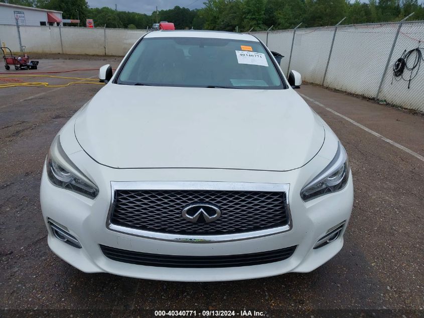 2014 Infiniti Q50 Premium VIN: JN1BV7AR0EM702533 Lot: 40340771