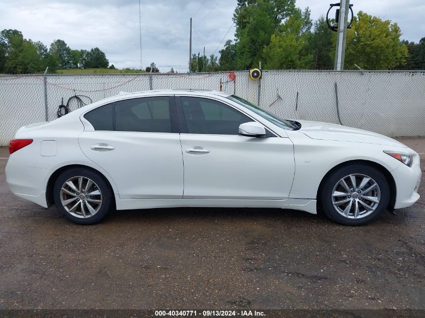 2014 Infiniti Q50 Premium VIN: JN1BV7AR0EM702533 Lot: 40340771