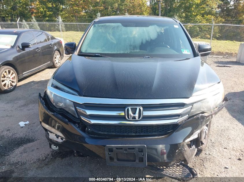 2016 Honda Pilot Exl VIN: 5FNYF6H57GB064438 Lot: 40340794