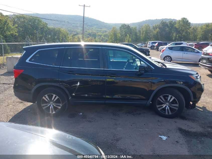 2016 Honda Pilot Exl VIN: 5FNYF6H57GB064438 Lot: 40340794