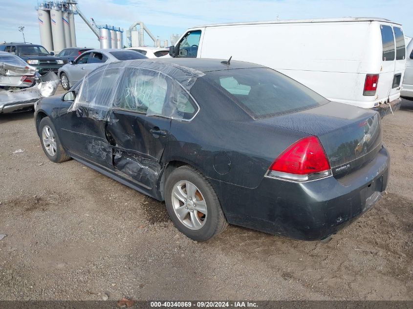 VIN 2G1WA5E38D1145863 2013 Chevrolet Impala, LS no.3