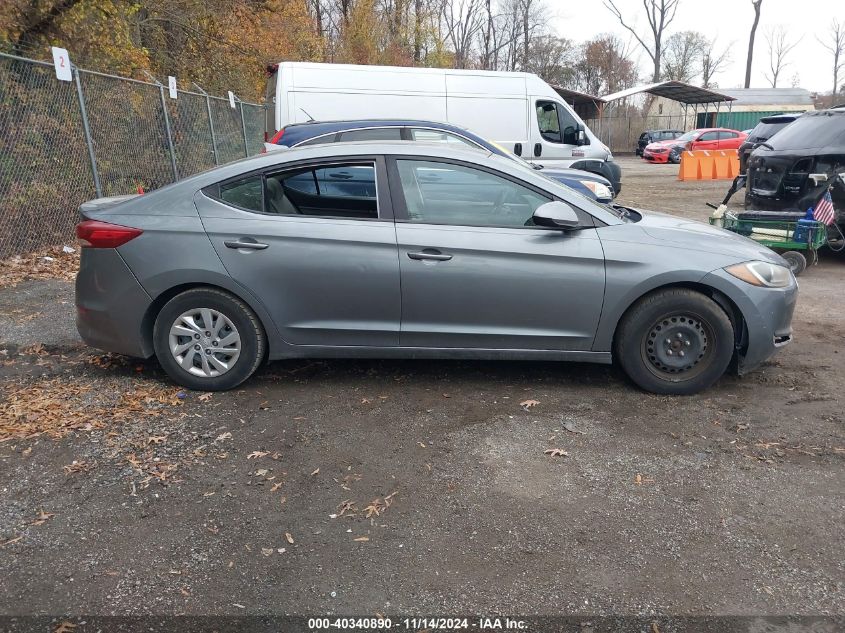 2017 Hyundai Elantra Se VIN: KMHD74LF0HU428591 Lot: 40340890