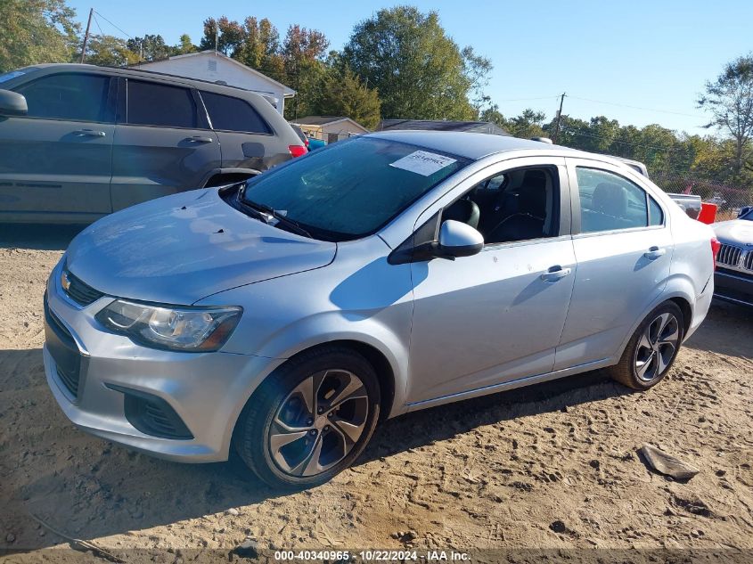 2018 Chevrolet Sonic Premier VIN: 1G1JS5SB9J4105461 Lot: 40340965