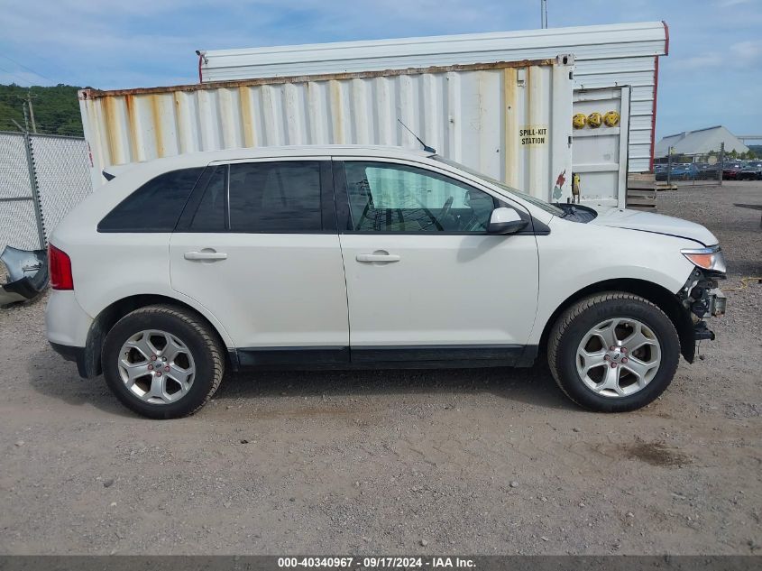 2012 Ford Edge Sel VIN: 2FMDK4JC3CBA48747 Lot: 40340967