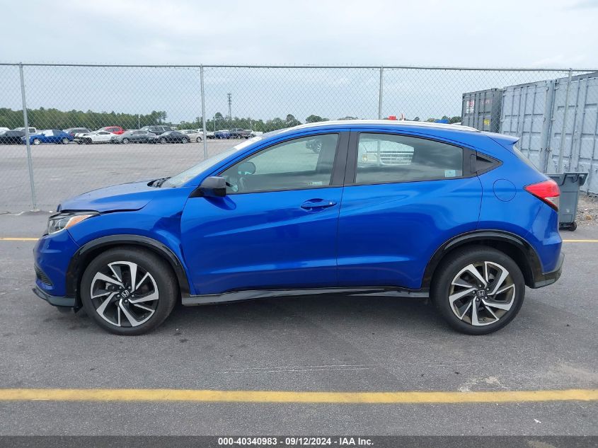 2019 Honda Hr-V Sport VIN: 3CZRU5H18KM724468 Lot: 40340983