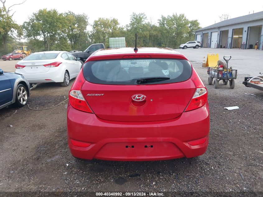 2015 Hyundai Accent Gs VIN: KMHCT5AE8FU203369 Lot: 40340992