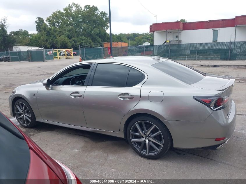 JTHCZ1BL0HA005378 2017 Lexus Gs 350 F Sport