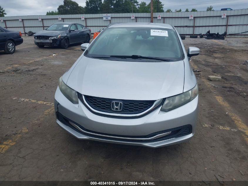 2014 Honda Civic Lx VIN: 19XFB2F5XEE044105 Lot: 40341015