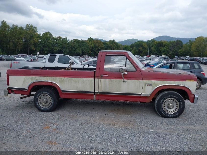 1986 Ford F150 VIN: 2FTCF15Y6GCA15945 Lot: 40341065