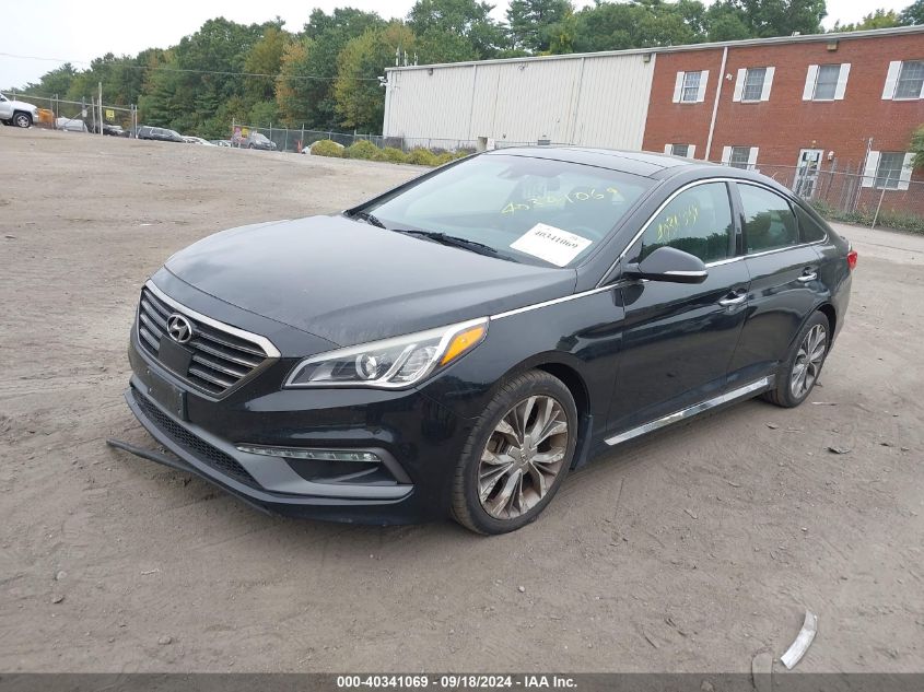 5NPE34AB3FH197097 2015 HYUNDAI SONATA - Image 2