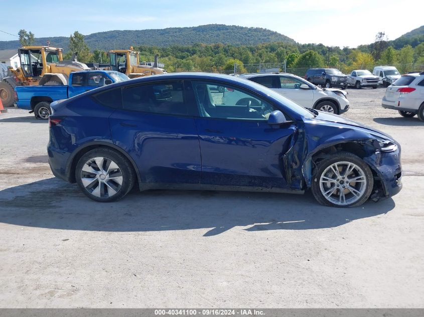 2021 Tesla Model Y Long Range Dual Motor All-Wheel Drive VIN: 5YJYGAEEXMF259692 Lot: 40341100