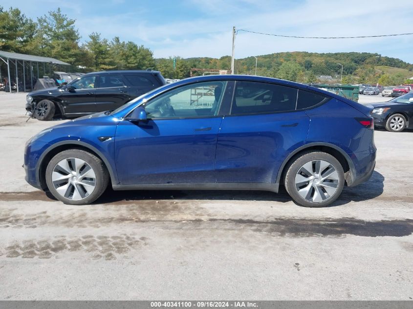 2021 Tesla Model Y Long Range Dual Motor All-Wheel Drive VIN: 5YJYGAEEXMF259692 Lot: 40341100