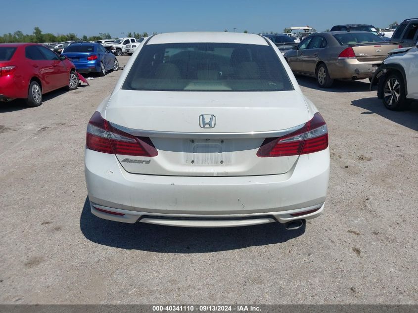 1HGCR2F41GA110117 2016 Honda Accord Lx