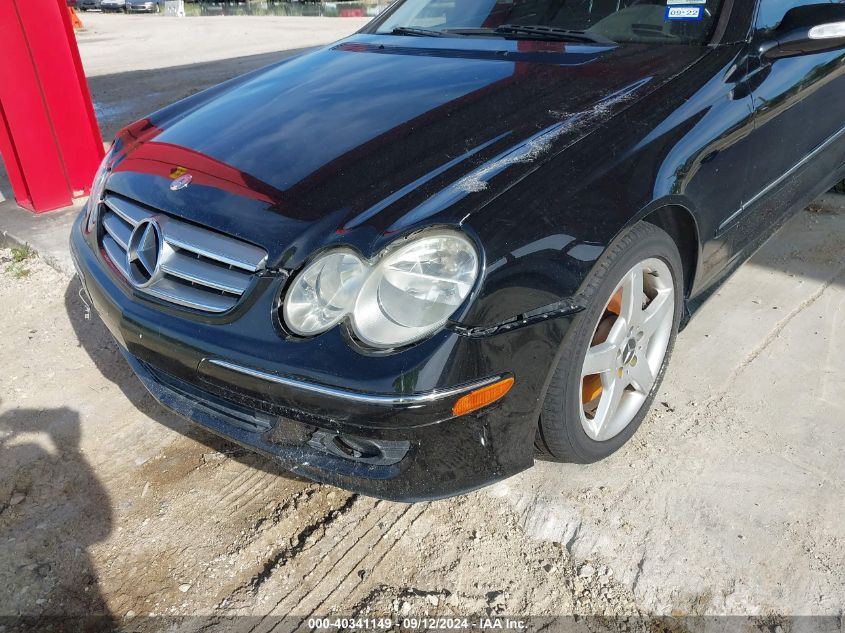 2006 Mercedes-Benz Clk 500 VIN: WDBTK75G96T069605 Lot: 40341149