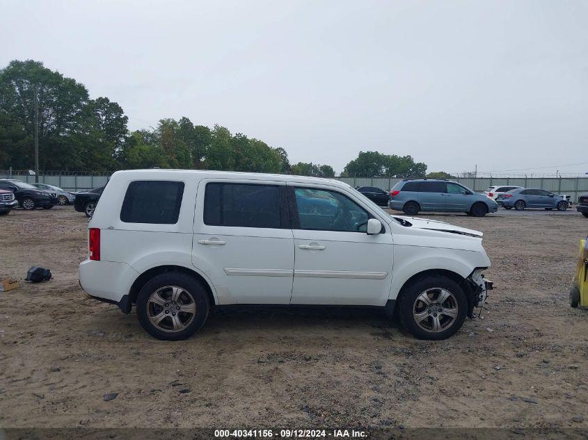 2015 Honda Pilot Ex-L VIN: 5FNYF3H50FB009570 Lot: 40341156