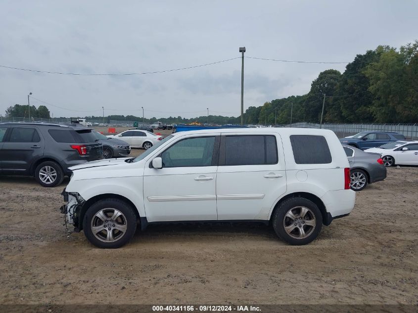 2015 Honda Pilot Ex-L VIN: 5FNYF3H50FB009570 Lot: 40341156