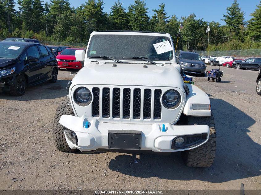 2021 Jeep Wrangler 4Xe Unlimited High Altitude 4X4 VIN: 1C4JJXP63MW767963 Lot: 40341176