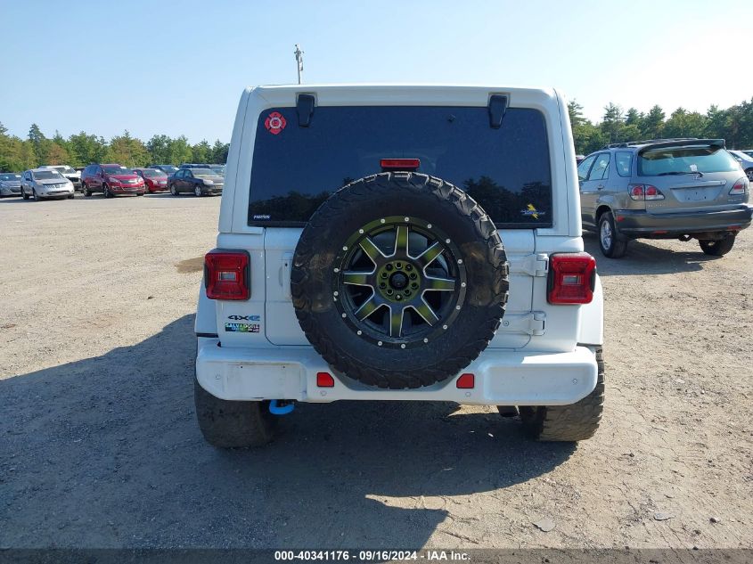 2021 Jeep Wrangler 4Xe Unlimited High Altitude 4X4 VIN: 1C4JJXP63MW767963 Lot: 40341176