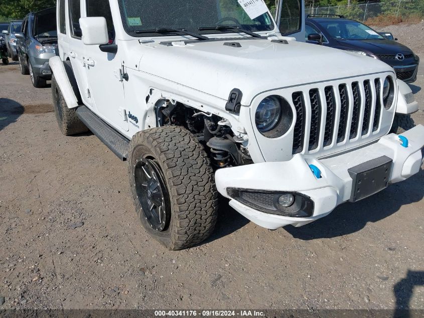 2021 Jeep Wrangler 4Xe Unlimited High Altitude 4X4 VIN: 1C4JJXP63MW767963 Lot: 40341176