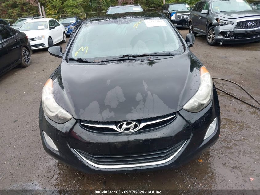 2012 Hyundai Elantra Gls/Limited VIN: KMHDH4AE1CU456464 Lot: 40341183