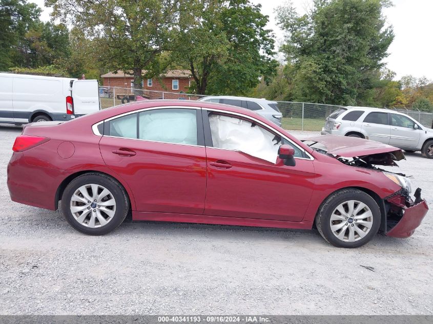 2016 Subaru Legacy 2.5I Premium VIN: 4S3BNAC68G3012647 Lot: 40341193