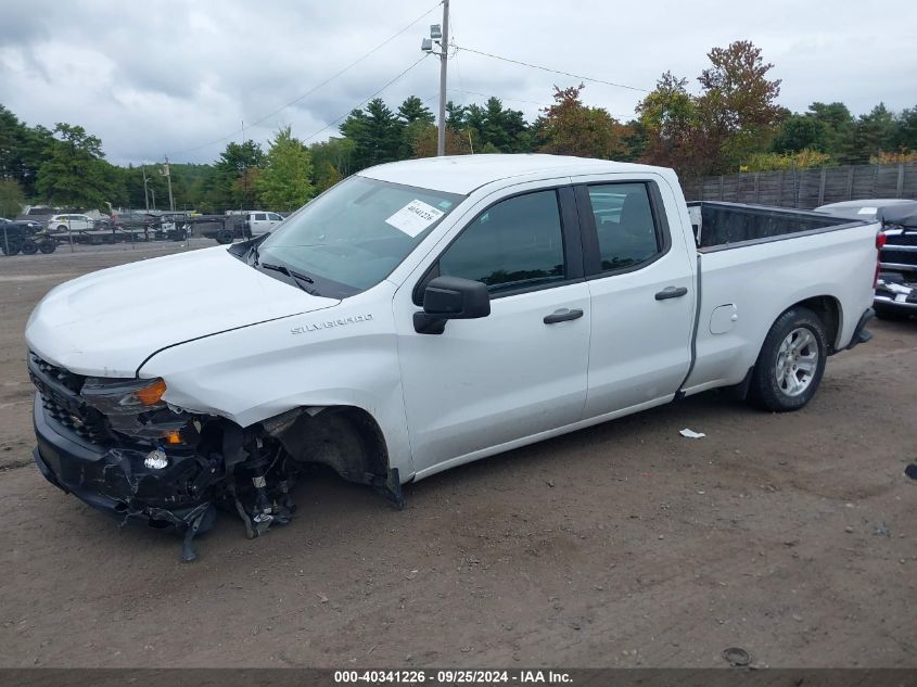 2019 Chevrolet Silverado 1500 Work Truck VIN: 1GCRWAEH6KZ404607 Lot: 40341226