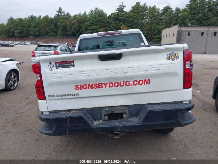 2019 Chevrolet Silverado 1500 Work Truck VIN: 1GCRWAEH6KZ404607 Lot: 40341226