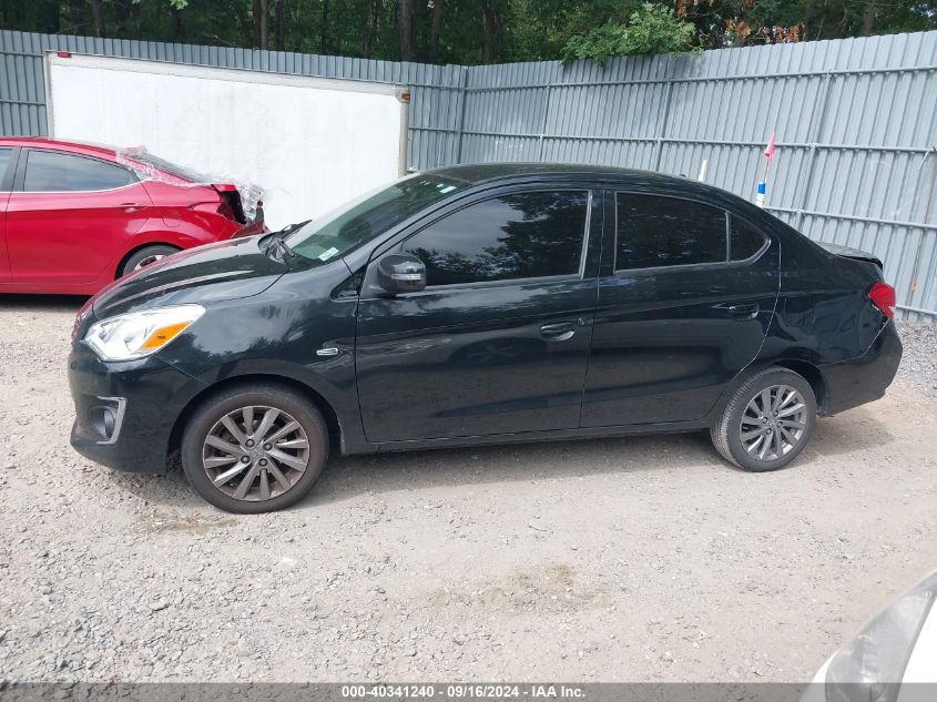 2019 Mitsubishi Mirage G4 Se VIN: ML32F4FJ6KHF04559 Lot: 40341240