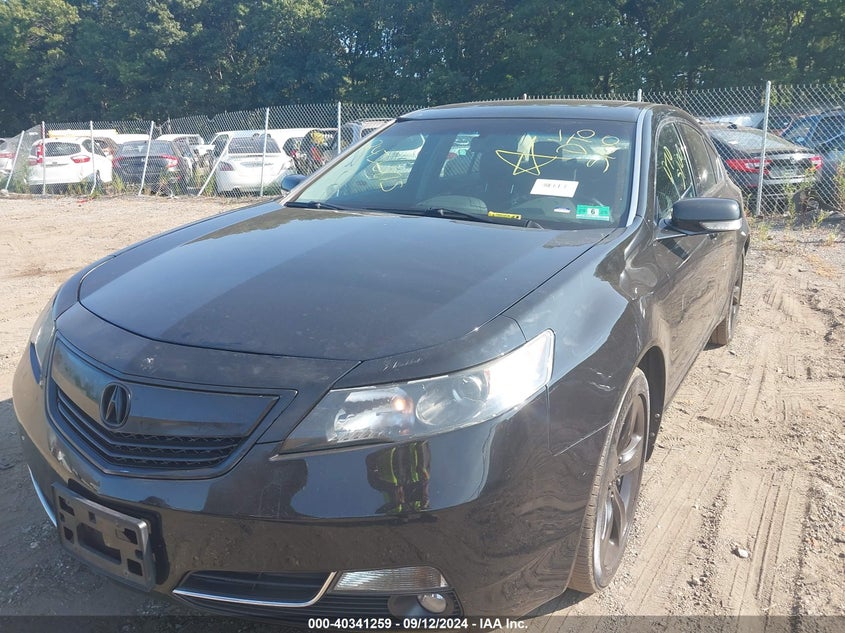 2012 ACURA TL VIN: 19UUA9F5XCA007463