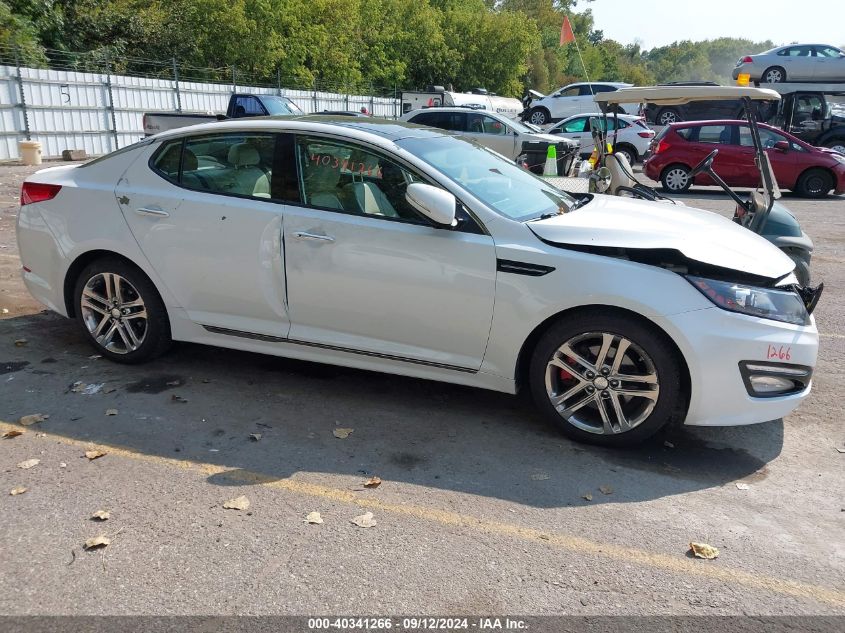 2013 Kia Optima Sx VIN: 5XXGR4A68DG100849 Lot: 40341266