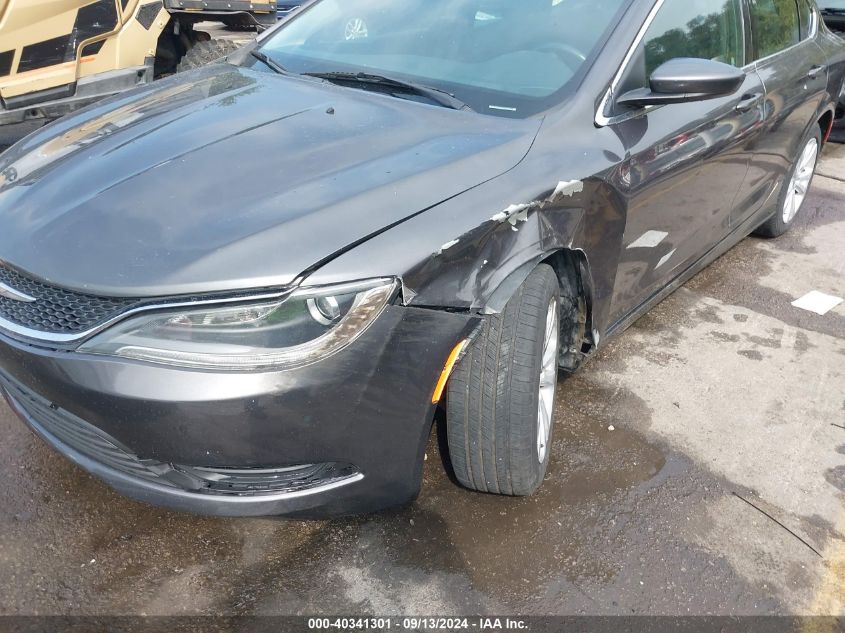 2015 Chrysler 200 Limited VIN: 1C3CCCABXFN676848 Lot: 40341301