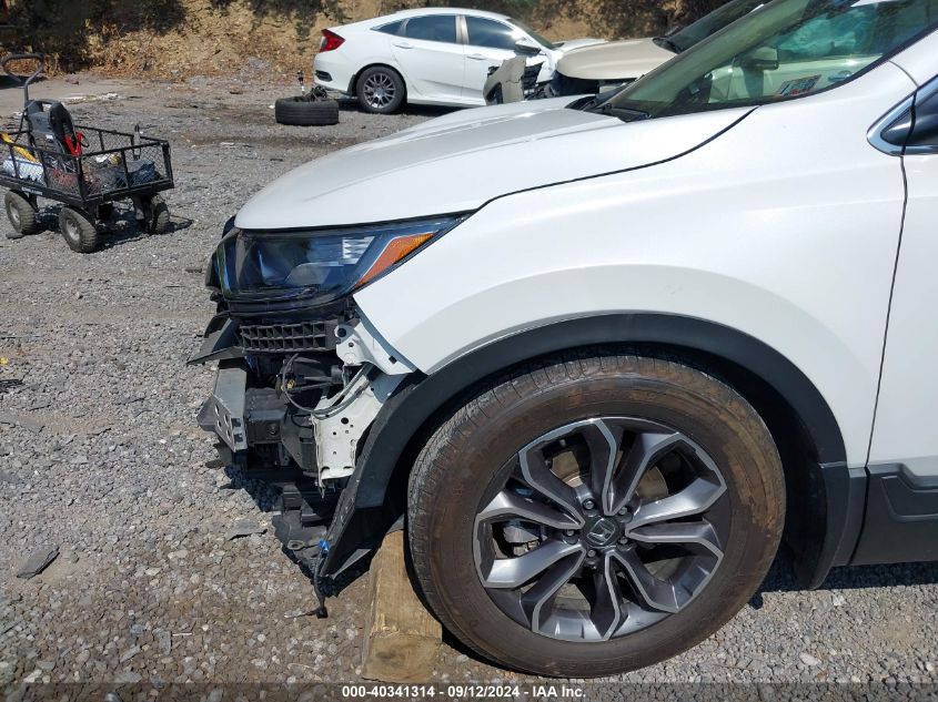 2020 Honda Cr-V Awd Ex-L VIN: 2HKRW2H8XLH654099 Lot: 40341314