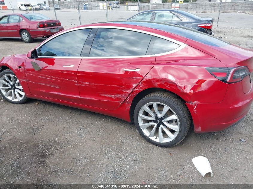 2019 Tesla Model 3 Long Range/Performance VIN: 5YJ3E1EB2KF530036 Lot: 40341316